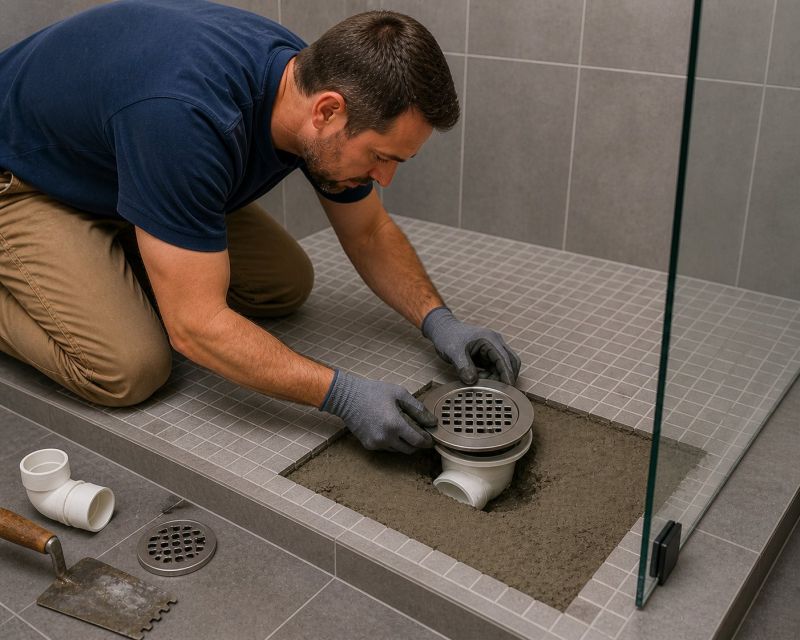 Floor Plumbing Installation in Charlotte, NC