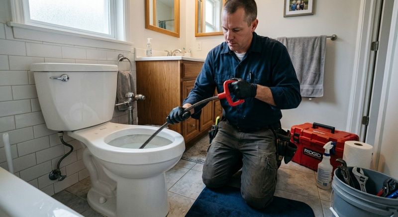 Toilet Snaking in Columbus, OH