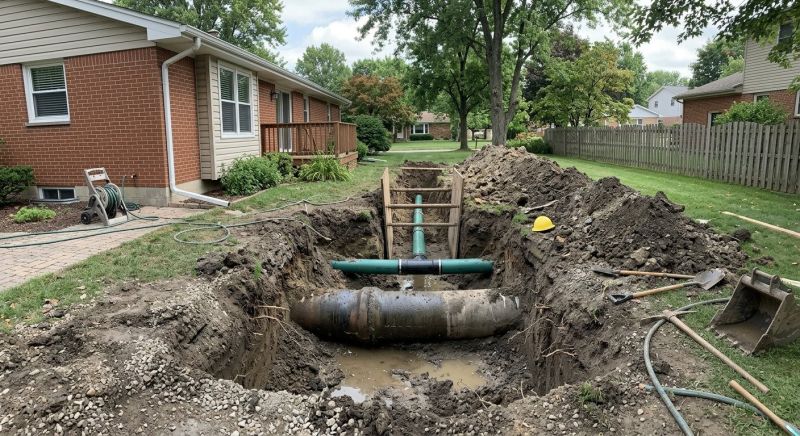 Underground Sewer Installation in Columbus, OH
